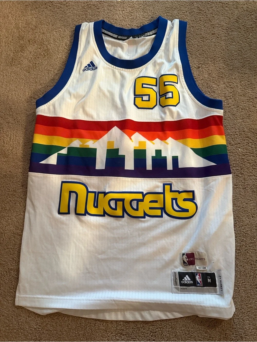 NBA Vintage Nuggets Jersey